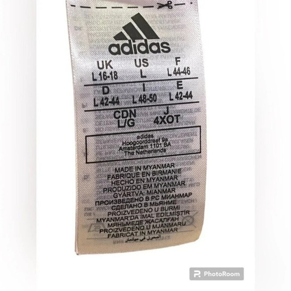 Adidas Don't Rest Alphaskin Sports Bra - Large Racerback Bright Pink - Picture 5 of 6